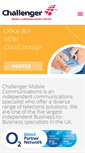 Mobile Screenshot of challenger-mobile.co.uk